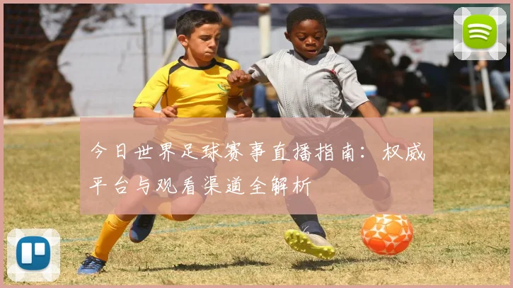 今日世界足球赛事直播指南:权威平台与观看渠道全解析